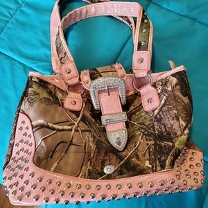 Real tree purse